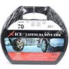 X-SNOW Catene da Neve per Auto OMOLOGATE Spessore 9mm Gruppo 7 Pneumatico 185/65-15