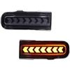 Dnhqknoaf Indicatore Direzione Specchietto Per Jeep Per Renegade 2015-2022 Indicatori Di Direzione Dinamici Specchietti Laterali Frecce Ripetitore Lampeggiante Sequenziale Freccia Retrovisore