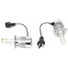 SLS SHOP Coppia Di Lampade A Led Per Auto Moto C6 H4 6000K Fari Luce Bianca Lampadine
