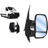Generic Alta Qualità Aftermarket Specchietto Elettrico Destro Movano 2010/2021 Sonda di Temeperatura Retrovisore Termico DX,Sbrinamento Rapido,Freccia Integrata