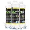 BIOHY Auto Shampoo (3 Bottiglie da 1l) | Detergente concentrato a Base di Alcool | Detergente Universale | Detergente Biologico Professionale (KFZ Autoshampoo)