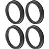 INFINAUTO Anelli Centrici per Auto OD 72.6mm ID 59.6mm Ammortizzante | Per Ridurre Vibrazioni&Rumore, Sostituzione Diretta, Adatto Per Mozzo Ruota&Foro Centrale, Durevole&Resistente Al Calore