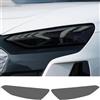 Generico Pellicola protettiva per fari auto Adesivo trasparente in TPU fumé per fanale anteriore Per Audi Per E-tron Gt Rs Quattro 2021 2022