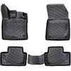 Generico Tappetini Tappeti Auto in GOMMA -TPE 3D a Vaschetta Specifici COMPATIBILI con Captur II prodotte dal 12/2019 in poi - 8011606