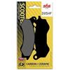 Generico COMPATIBILE CON KYMCO Agility 4T R16 Plus E4 125 2016-2020 PASTIGLIA FRENO anteriore SBS 205HF MESCOLA CERAMICA 6562050 COPPIA DI PASTIGLIE FRENO PER MOTO SCOOTER SPECIFICA+OMAGGIO