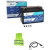 CLICK & GO COMPATIBILE CON KAWASAKI Z RS SE 900 per anno 2022 al 2024 BATTERIA YTX9-BS PIAGGI O PTX9-BS SPEDITA CARICA E GIÀ PRONTA ALL'USO BATTERIE PER MOTO 8 AMPERE 12VOLT 150X87X105MM