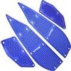 XQSSB Per Yamaha Xmax 300 Pedane Piastre X Max 300 Poggiapiedi Pedane Xmax 300 Moto Cnc Accessori Decorare (Color : Blue)