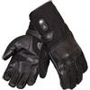 Merlin Longdon Heritage D3O Guanti moto riscaldabili, nero, S