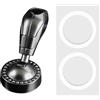 yakermur Pulsante di Avvio Automatico Joystick Sfera per Bilanciere Motore Auto, Pulsante Bilanciere, Metallo -to-Avvio Leva Sfera | Pulsante di Accensione Creativo a Sfera per Accessori