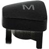 CHEFRU Pulsante del Volante Auto Compatibile con Ford per Escort per Ecosport 2013-2018 Pulsante al Volante Interruttore di Controllo del Volume Audio Cruise Pulsante M ON al Volante(M Key)