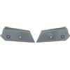 Generico Paramani moto Protezione manubrio Protezione mano Deflettore per Yamaha MT09 MT-09 SP 2024 NUOVO MT09 / SP Accessori Moto (Grigio)