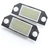 YGLONG Luci Targa Per Auto 2 pz DC12V Numero di licenza auto Lampada luminosa 6W 24 Bianco luce adatta per Ford For Focus 2 C-max