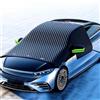 Generic Copri Parabrezza Auto per Fiat Panda III 4x4 2011-2019 2020 2021 2022 2023 2024 2025, Parabrezza Anteriore Telone Protezione Wrap Cover Protegge Vento Neve Brina UV Ghiaccio,A-Green