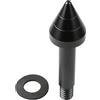 Asudaro Spike Paraurti Auto, Protezione Paraurti in Alluminio 135 mm Protezione Bullone Paraurti Auto Decorativo Protezione Paraurti Anteriore O Posteriore Punte Compatibile con Smart W451 2008-2014