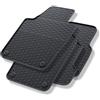 Mossa Tappetini gomma adatti per Skoda Fabia III (2014-2021) 4 pz. nero