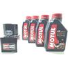 AER MOTO SPARE PARTS KIT TAGLIANDO 4 LITRI OLIO 7100 20W50 100% SINTETICO + FILTRO OLIO