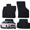 W-Parts TAPPETI - TAPPETINI IN GOMMA 3D TPE NERI PER AUDI A3 SEDAN 4 p. DAL 2013 AL 2021