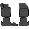 WALSER Tappetini in gomma per auto XTR su misura compatibile con Peugeot 308 II/Peugeot 308 SW 2 2014 - 2017