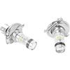 Glakyur 2PZ Lampada Luce 'Automobile di 100W 20Led Lampadina H4 Hb2 9003 di Potere LED 6000K