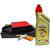 Motocar Kit tagliando Castrol 10W40 filtro aria candela Kymco Agility/People 125/150/200