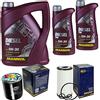 QR-Parts Set di filtri da 7 litri MANNOL olio motore Diesel TDI 5W-30 API SN/CF SCT Germany filtro olio filtro carburante