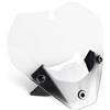 NingRuiBhd Deflettore Parabrezza Per BMW Per S1000R 2021-2025 Parabrezza Per Moto Parabrezza Deflettore Antivento Schermo Protettivo Spoiler Cupolino Moto(Transparent)