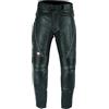 Texpeed Pantaloni pelle moto con protezioni impermeabili - Touring moto da crociera con protezione autentica Biker CE Armor (EN 1621-1) - Estate o inverno Nero - (L Girovita/Gamba Lunga)