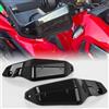 XIRADUP Moto Estensione Paramani Mano scudo Parabrezza Deflettori protezione mano moto per HO&N&DA X-ADV 750 XADV 750 Accessori 2025 2026 (Nero)