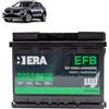 Generico Batteria 60Ah EFB per Volkswagen T-Roc 1.0 1.5 TSI benzina 2017+