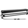 Willpower Barra LED Fuoristrada 23 Pollici 60W 6000LM, Barras Luce LEDs 12V 24V Slim Fila Singola, Luci di Lavoro Per Auto Trattore Camion Offroad Barca SUV ATV UTE 4x4 Veicoli, 6000K Bianca
