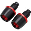 McKona Per Aprilia RSV RSV4 RSV1000/R Caponord 1200 Dorsoduro 750 Shiver Tuono 1000/R V4R RS125 Manopole Moto Cap Spina Raccordi (Color : Red)