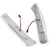 Mulcort 1 Paio di specchietti retrovisori per Auto Specchietto retrovisore Specchio Laterale LED Sostituzione Lampada per Chevrolet Captiva 2007-2014