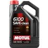 Motul 107968 - Motore olio lubrificante 6100 SAVE-CLEAN 5W30 C2