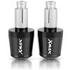 ZZKY 2pcs Contrappesi Manubrio Bilancieri Per Per Yamaha X-max Xmax 125 250 300 400 2017-2018 7/822mm Moto A Mano Barra Termina Slider Handler Barra Fine Tappo Xmax125 17 18 (Colore : 1)