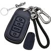 Rondrive Custodia portachiavi compatibile con Chery Tiggo 9 Tiggo 7/8/9 Super Hybrid Jaecoo J7 J8 Omoda E5 9 telecomando cover PU pelle chiave auto cover 4 tasti A nero