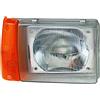 Generico Faro anteriore destro (lato passeggeri) Specifico per Panda 4x4 modello 141 prodotte dal 1986 al 2003 Fanale luce anteriore auto Regolazione fari modello elettrico - 34400/1