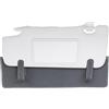 Generico Parasole Estensione Auto | Estensione Parasole in Pelle con Solare,Accessorio Antiriflesso Automobilistico per Camion Furgone Auto e