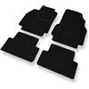 Mossa - Tappetini auto adatti per Renault Megane II 2002-2008 4 pz. nero S | Sporter, Hatchback, Berlina