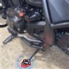 Midimttop Piastra ingranditore per cavalletto laterale per cavalletto per moto compatible with Rebel CMX 1100 CMX1100 Rebel 1100 Accessories 2021 2022 2023 2024 2025 (Rosso con LOGO)