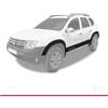ipqi Compatibile con Dacia Duster (HS) 2010-2017 Passaruota Protezione per paraurti Parafanghi e protezione veicolo Strisce di Protezione per laterale Protezione veicolo carrozzeria Kit NERO