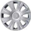Rixto Kit di 4 copricerchi adattabili - per CITROEN C3 Picasso - diametro 15 - non originali