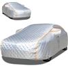 Generico Telo Copriauto, Telo Antigrandine Per Auto per BMW X5 F15 2014-2018, 5 Strati Di Addensante Telo Auto, Telo Copriauto Antigrandine, Telo Impermeabile Esterno