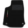 Somer Car Tappetino Auto SOLO LATO GUIDA 1pz compatibile con Opel Corsa C 2000-2006 | 1 tappeto su misura in moquette, bandiera Italia