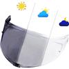 BSTOP K6 - Visiera fotocromatica per casco da moto AGV K6 K6S, protezione dai raggi UV, accessori (fotocromatica)