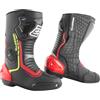 Bogotto Race-X Stivali Moto, nero/rosso/giallo, 48