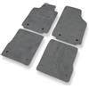 Mossa Tappetini auto adatti per Audi A2 8Z Hatchback 1999-2005 4 pz. grigio