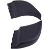 BWZJS 52163-0K010 52164-0K010 1 paio di rivestimenti for tappi angolari for piastra terminale paraurti posteriore, for Toyota, Hilux Vigo 2004-2015 Staffa di supporto del paraurti