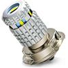 Ruiandsion Lampadina LED P26S DC 10-30V super luminosa 1860 6SMD Chipset LED lampadina per fari moto