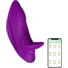 GIFTZS Vibratore Vibratore indossabile per leccare la lingua Per APP wireless per donne Mutandine remote Vibratore per vibratore Giocattoli sessuali per adulti