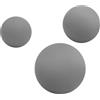 FLCPJGV 3 Palline per Massaggio, Palline per Fascia, Strumenti per Attrezzature, Massaggio Alla Schiena, Palline per Massaggio Dei Tessuti Profondi, Palline P, Grigio
